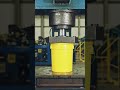 Hydraulic Press vs Plastic Bucket 😱 | Can It Survive the Pressure#HydraulicPress#Crushing#Satisfying