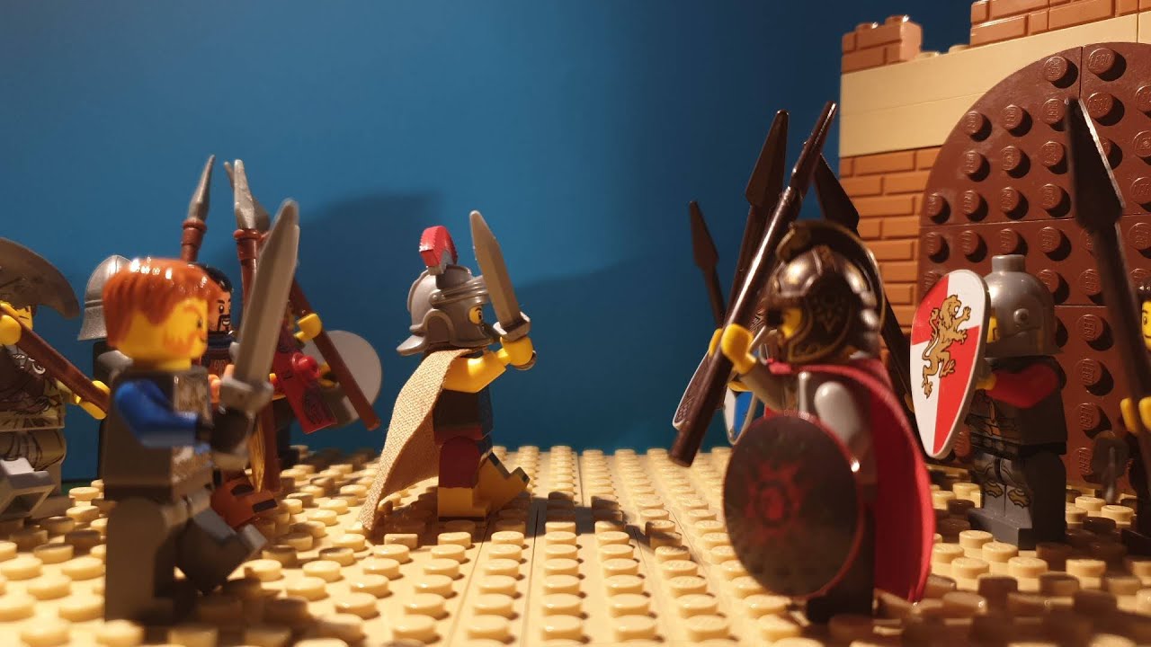 LEGO Wojna Trojańska / ANIMACJA POKLATKOWA