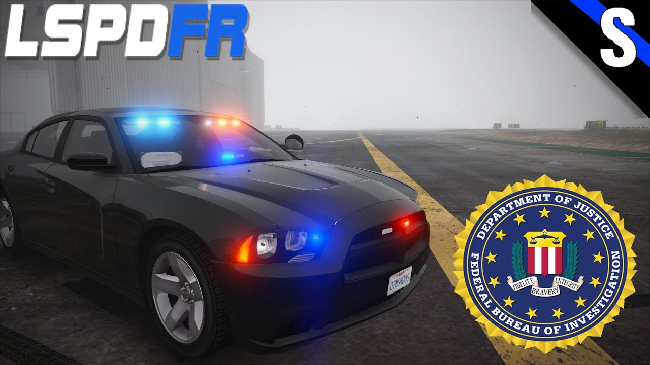 Gta V Lspdfr 168 Fbi Unmarked Dodge Charger Patrol Youtube