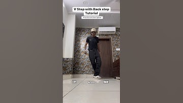 V step with Back step tutorial #jddancetutorial #cwalk #cwalktutorial #cwalking