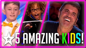 5 AMAZING KIDS On BRITAIN