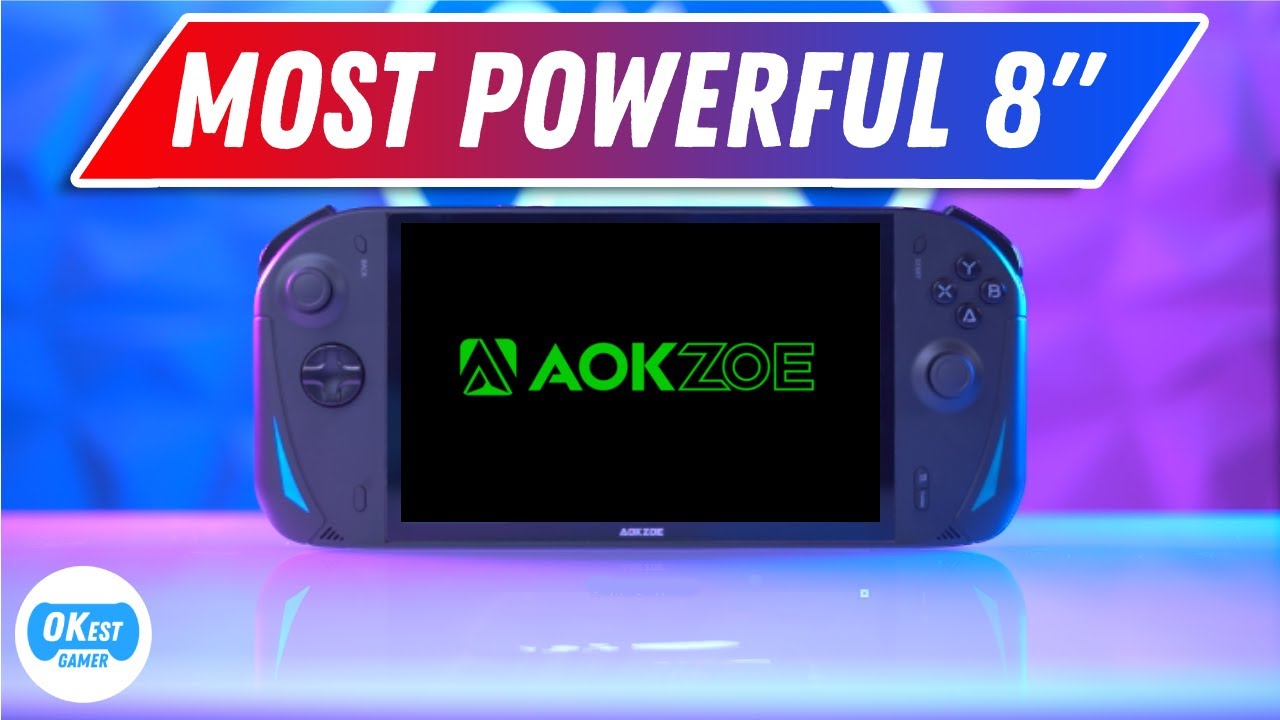 the MOST POWERFUL 8 inch handheld! AOKZOE A1X - YouTube