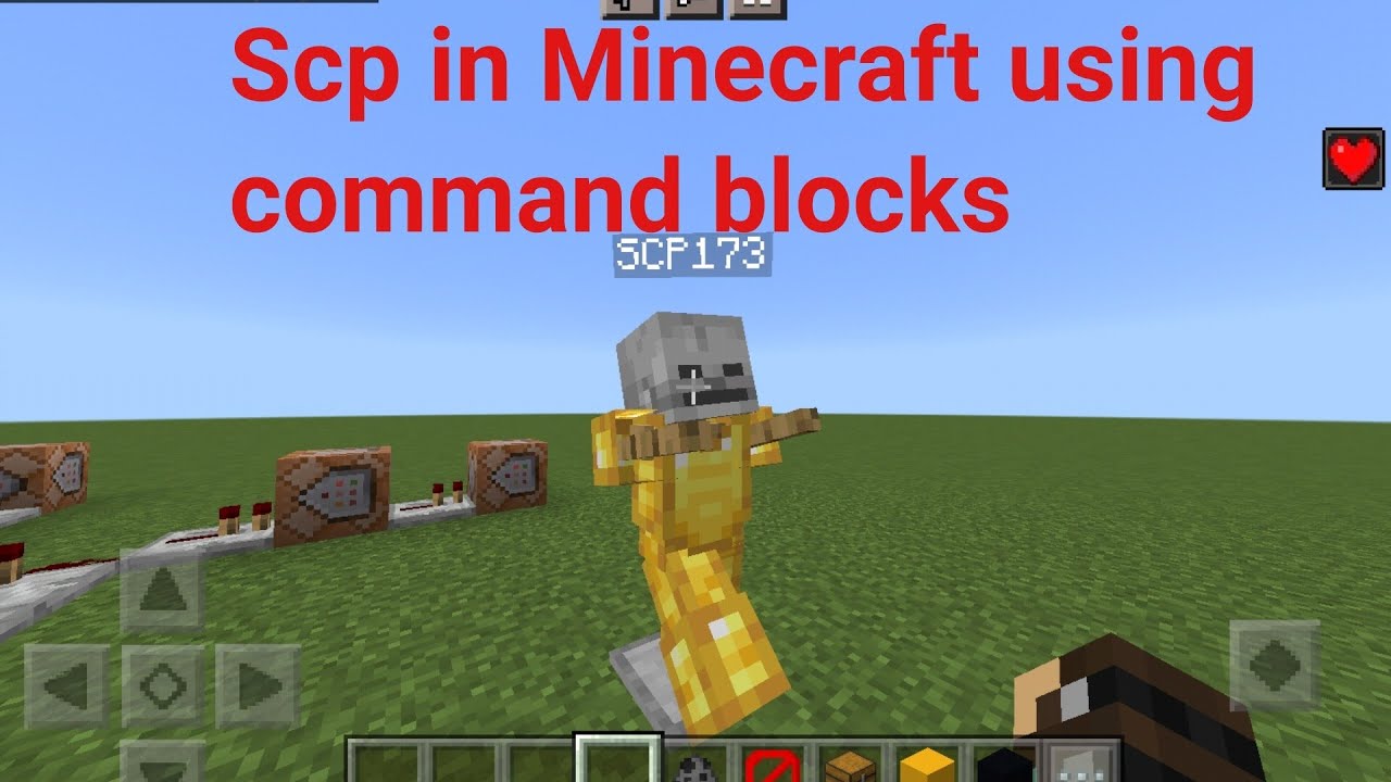 I made SCP-173 in Minecraft using command blocks and a resource pack! :  r/MinecraftCommands