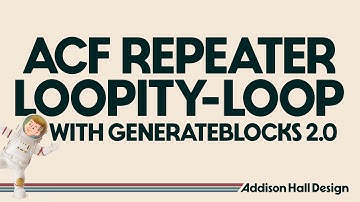 Looping through ACF repeater fields with GenerateBlocks