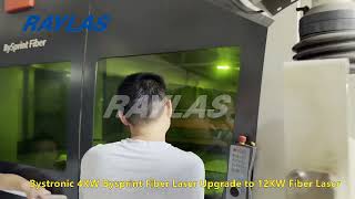 Bystronic Bysprint Fiber 4Kw Upgrade To 12Kw Fiber Laser Cutting Machine