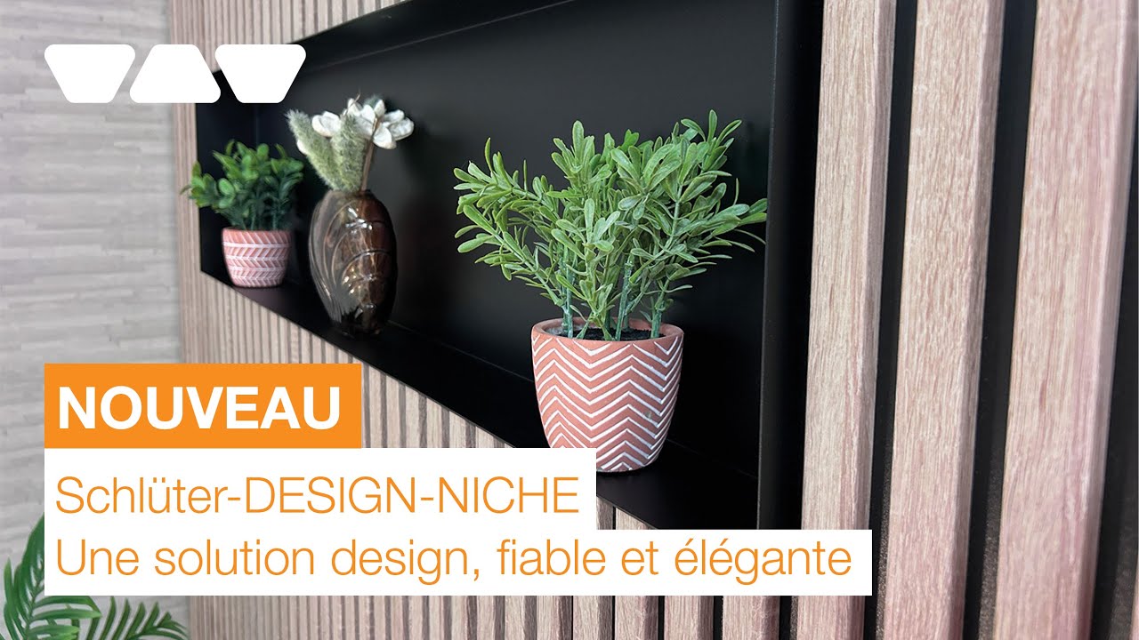 Schlüter-DESIGN-NICHE, pour sublimer votre intérieur