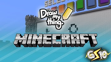 Minecraft Draw My Thing Mini-Game w/ Graser & Friends!
