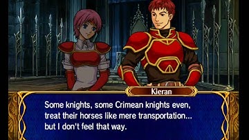 Kieran talk Marcia support A Fire Emblem 9 Game Cube