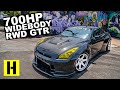 Pro BMXer Drifts 700whp, RWD Converted Nissan GTR: Coco Zurita Gets Sketchy