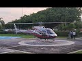 Pouso e Decolagem do R-44(PT-MPT)+H-125(PT-TOS) -Lagoa - RJ-21/09/25