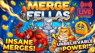 The Ultimate BRAINROT Puzzle! 🔴 Merge Fellas Live Gameplay 🔥 #mergefellas #verticallive screenshot 3