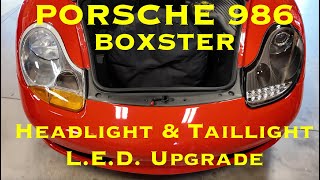 Porsche 986 Boxster LED Headlights & LED Taillights