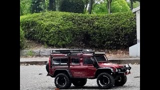 Traxxas TRXｰ4 Defender 北公園2　#ランドローバー #クローラーラジコン