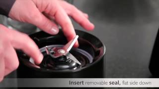 How To Assemble The Kitchenaid 5-Speed Blender With Glass Jar Pitcher