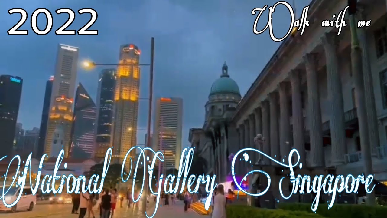 LET'S GO TO NATIONAL GALLERY SINGAPORE FROM CITY HALL MRT STATION // ZSM PILAR VLOG