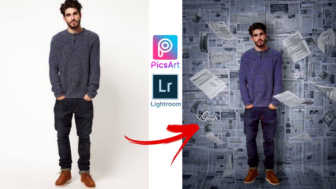 Newspaper Editing = 2020 // Picsart Photo Editing Tutorial // New Style...