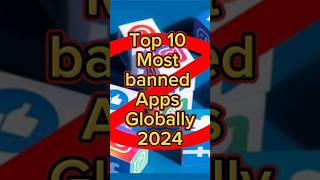 Top 10 Most banned Apps Globally 2024