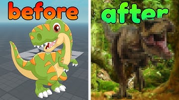 I updated my dinosaur survival game! | Roblox Devlog