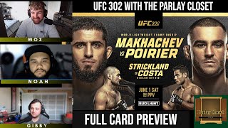 The Parlay Closet: UFC 302: Makhachev vs Poirier: Full card breakdown and picks| #UFC302
