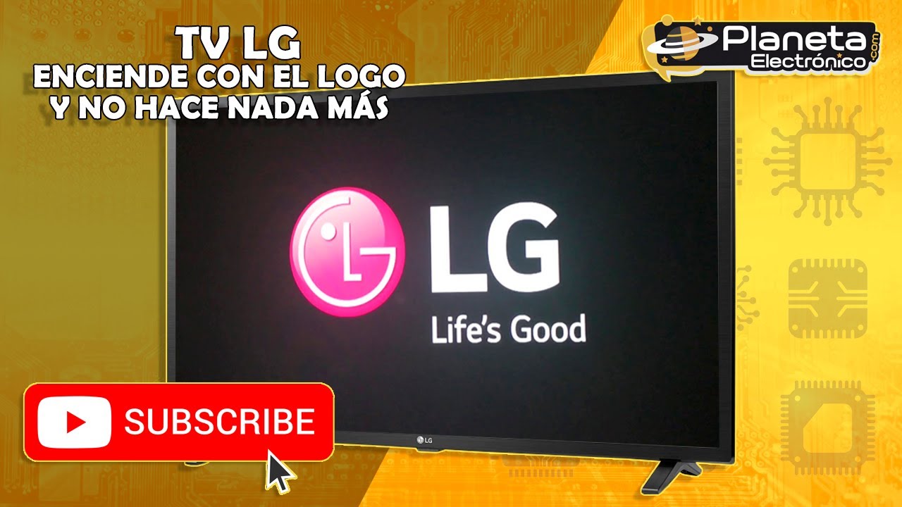 El top 47 imagen tv lg solo se ve el logo