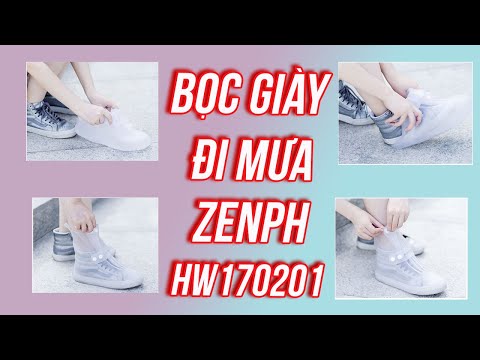 Video Bọc Giày Đi Mưa Zenph HW170201 - Quá tiện lợi, giá... - youtube