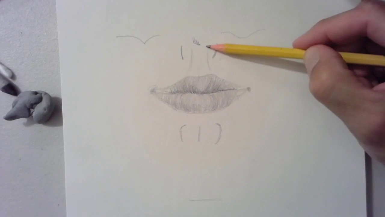  Drawing Lips Tutorial - YouTube