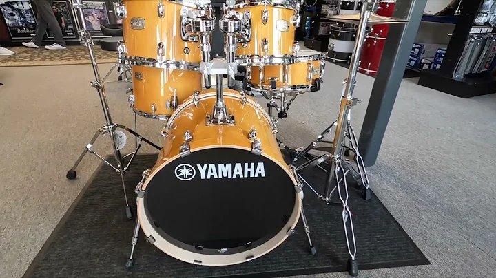 Yamaha Stage Custom Birch 5pc Drum Kit in Natural Wood