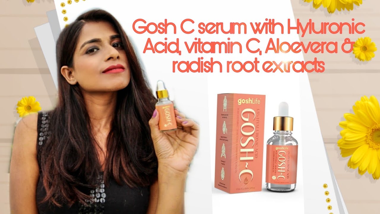 Review on GoshC Face Serum MUST HAVE for Hyperpigmentation, Pimples