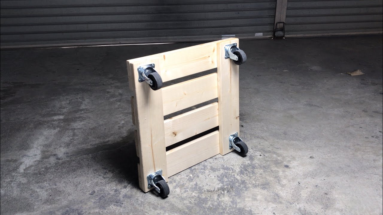 【DIY】Tried to make wooden trolley 木材で台車を作ってみた YouTube
