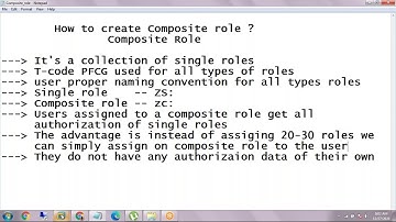 Composite Role in SAP