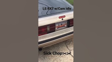 Crazy Sounding LS Swapped Rx7 Chopping