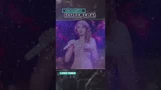 Taylor Swift - Enchanted (Taylor's Version) (Lyric Video) Waiting for real music video!