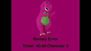 Barney Error 7