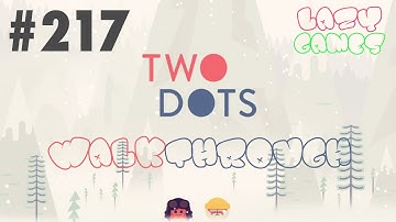 Two Dots: Level 217 - 3 Stars *** - Walkthrough | No PowerUps | TwoDots Lösung 3 Sterne ***