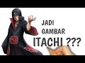 KEREN!! Menggambar time lapse terHQQ!! jadi gambar ITACHI dari tulisan ITACHI ???