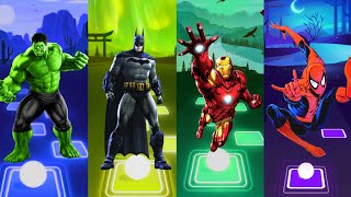 Spiderman Cartoon 🆚 Big Hulk 🆚 Ironman 🆚 Batman 🎵 Who Will Win..⁉️