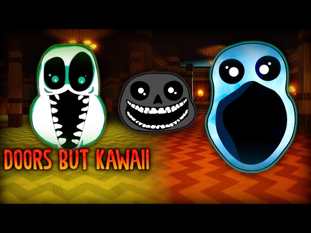 Doors But Kawaii (Silence) - FULL GAMEPLAY on 1 HP [Roblox