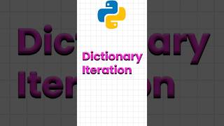 Dictionary iterations in python ( python for beginners ) #shorts #ytshorts #dictionary