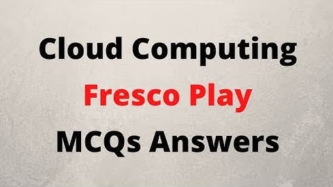 TCS Quize - Fresco Play - AWS Access Management.