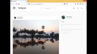Upload Photo on Instagram from Computer - without Mobile