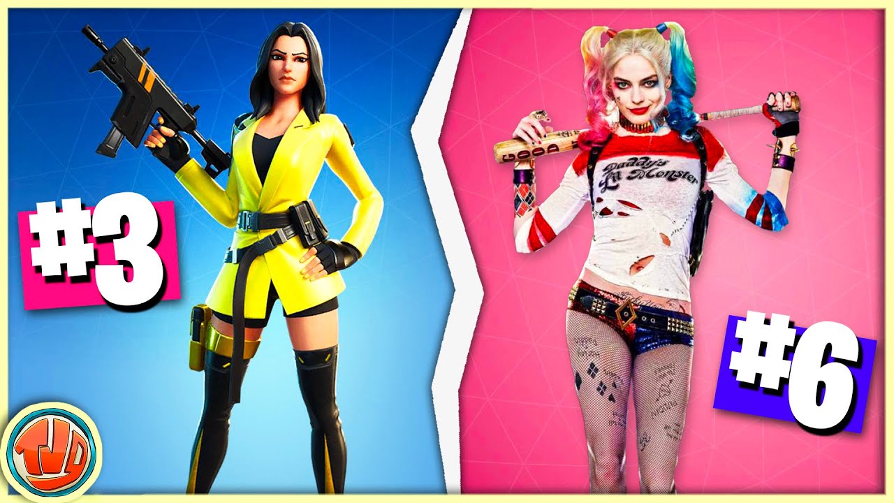 Top 10 Skins In Fortnite!! (2020) YouTube