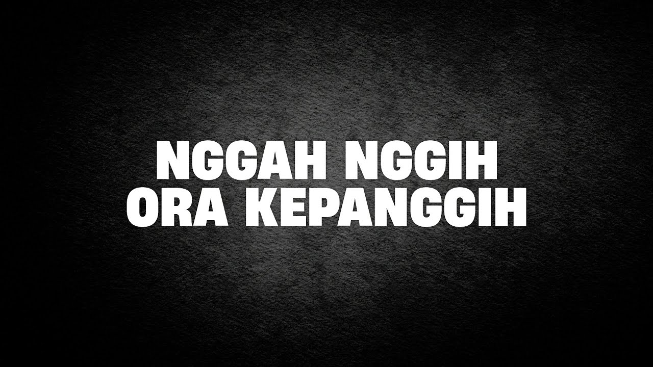 Nggah Nggih Ora Kepanggih | Ustad Abul Aswad Al Bayaty