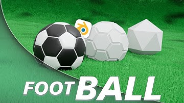 Blender 3D Soccer Ball Detailed Tutorial for Beginners in Blender