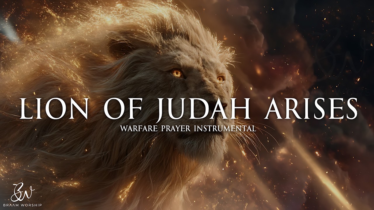 LION OF JUDAH ARISES | PROPHETIC WARFARE PRAYER INSTRUMENTAL | SOAKING WORSHIP MUSIC