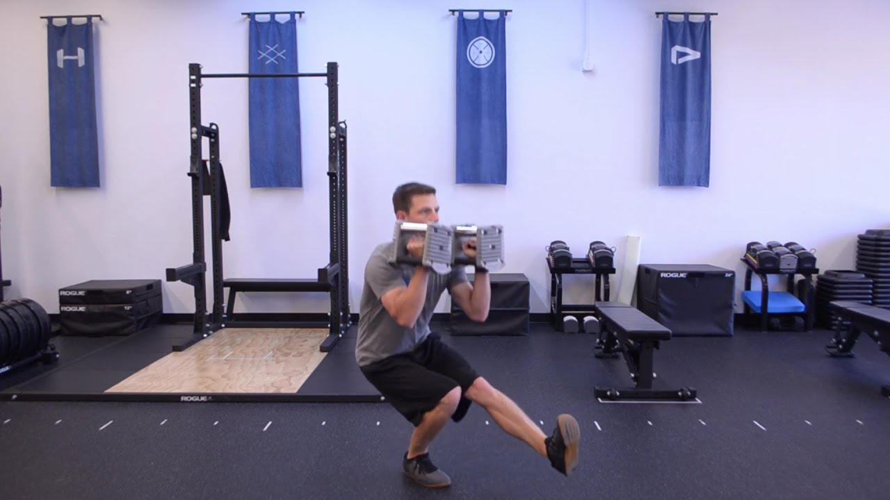Dumbbell Pistol Squat - YouTube