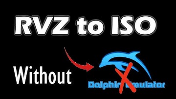 Hoe RVZ naar ISO converteren zonder Dolphin-emulator