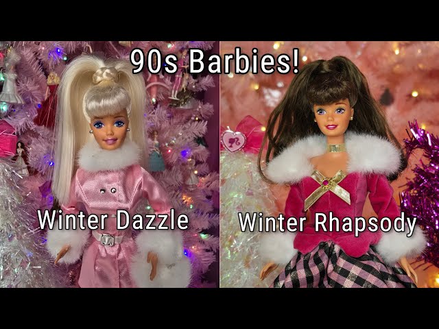 Barbie Winter Rhapsody & Barbie Winter Dazzle Unbox & Review - YouTube