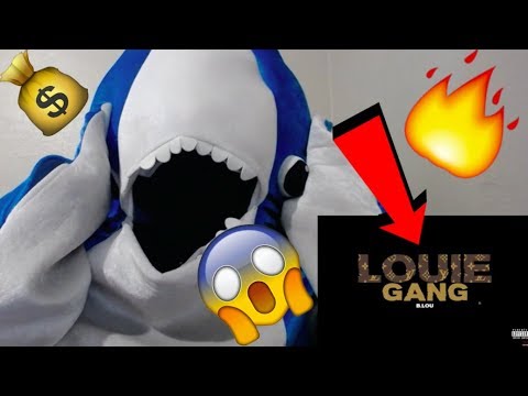 zias reaction fefe B.LOU - LOUIE GANG ( GUCCI GANG REMIX) FIRE! I'M OUT HERE SCREAMING LOUIE GANG! (SHARK REACTION)