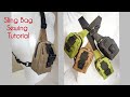 Sew sling bag like a pro sewing tutorial no 14  bag diy cutting and stitching