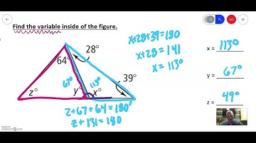 G U3 - 3.4 Triangle Angle Sum Theorem 3